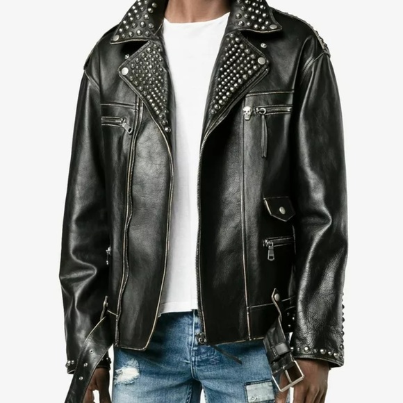 GUCCI LEATHER JACKET - Picture 2 of 12